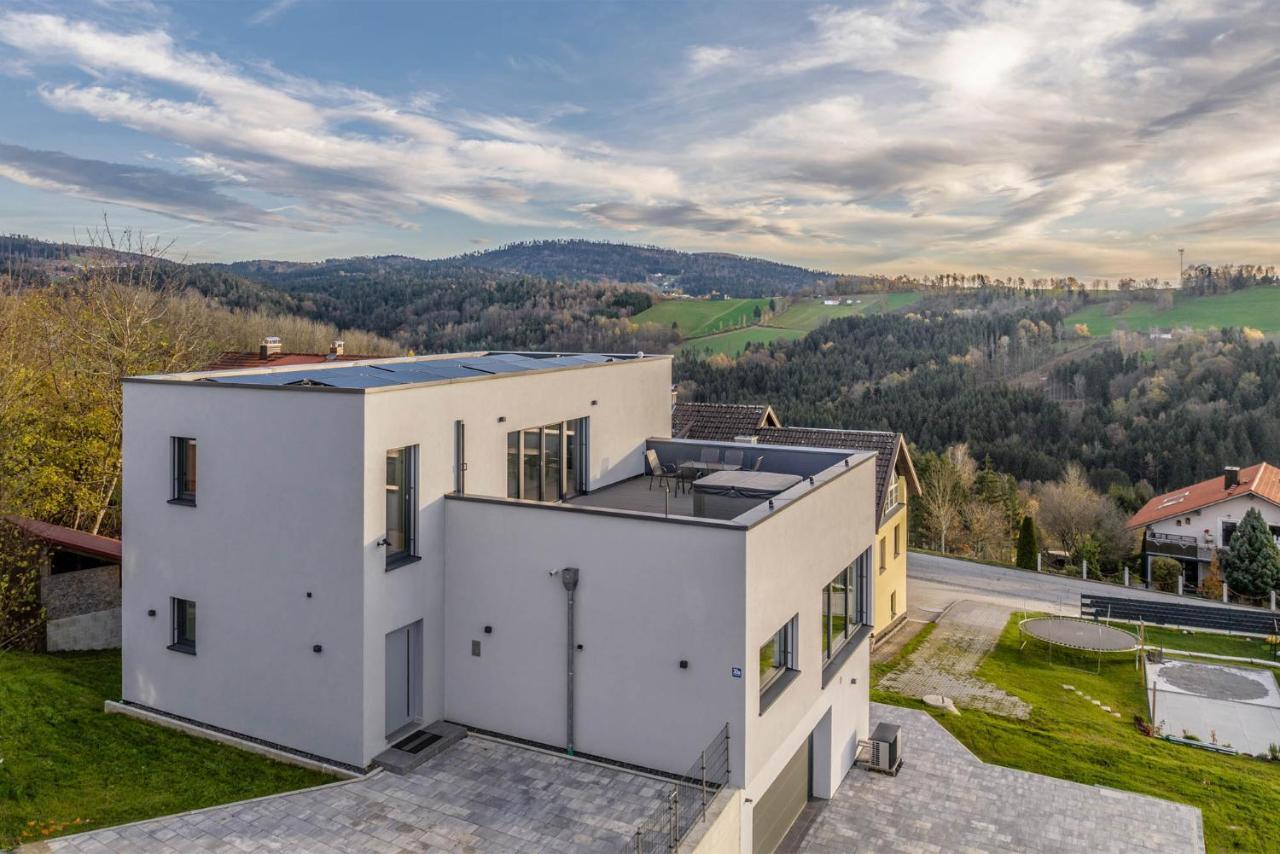 Moderne Villa Mit Whirlpool Und Heimkino Waldkirchen Exteriér fotografie